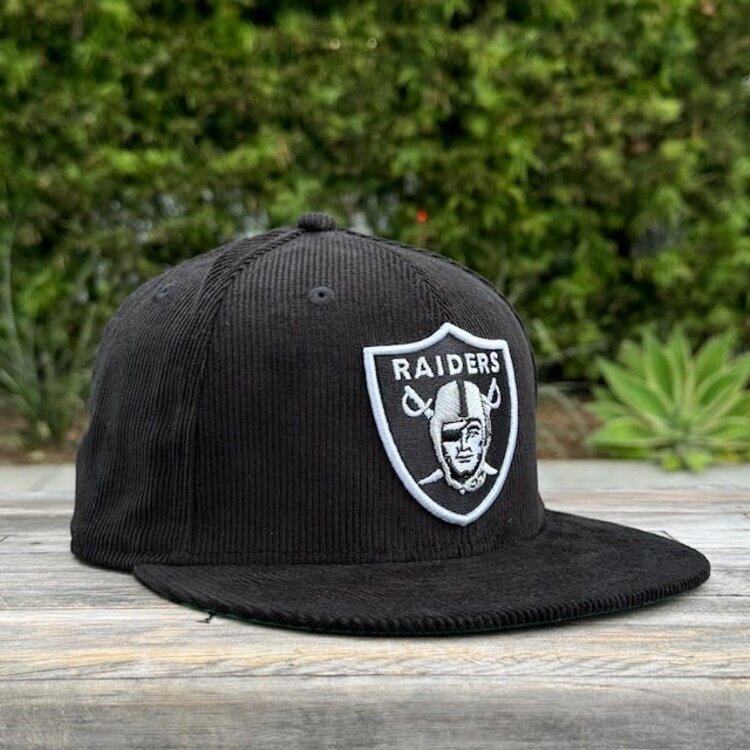New Era Raiders Shield Black Cord