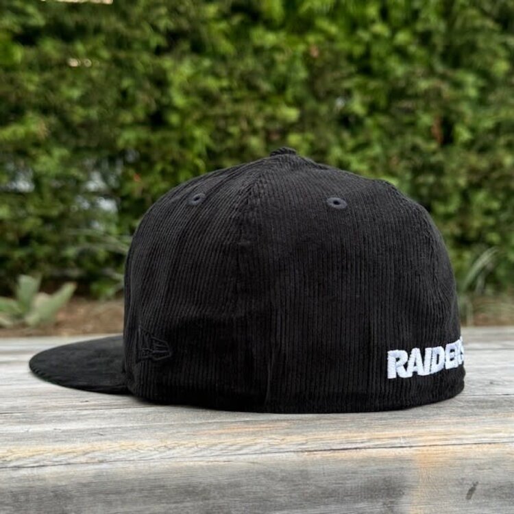 New Era Raiders Shield Black Cord