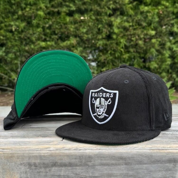 New Era Raiders Shield Black Cord