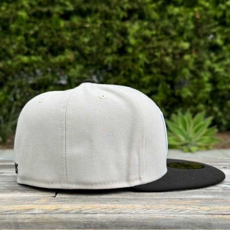 New Era Raiders Natural/ Black Shield