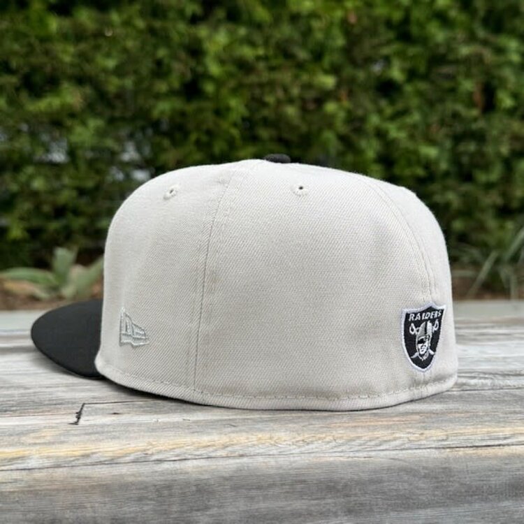 New Era Raiders Natural/ Black Arch