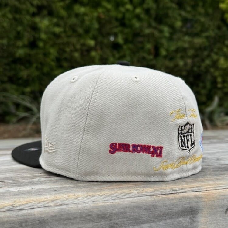 New Era Raiders World Class Fitted Stone/Black