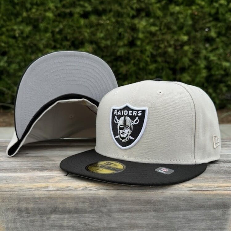 New Era Raiders World Class Fitted Stone/Black