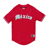 New Era LMB Diablos Rojos del Mexico 24 Away Jersey Red