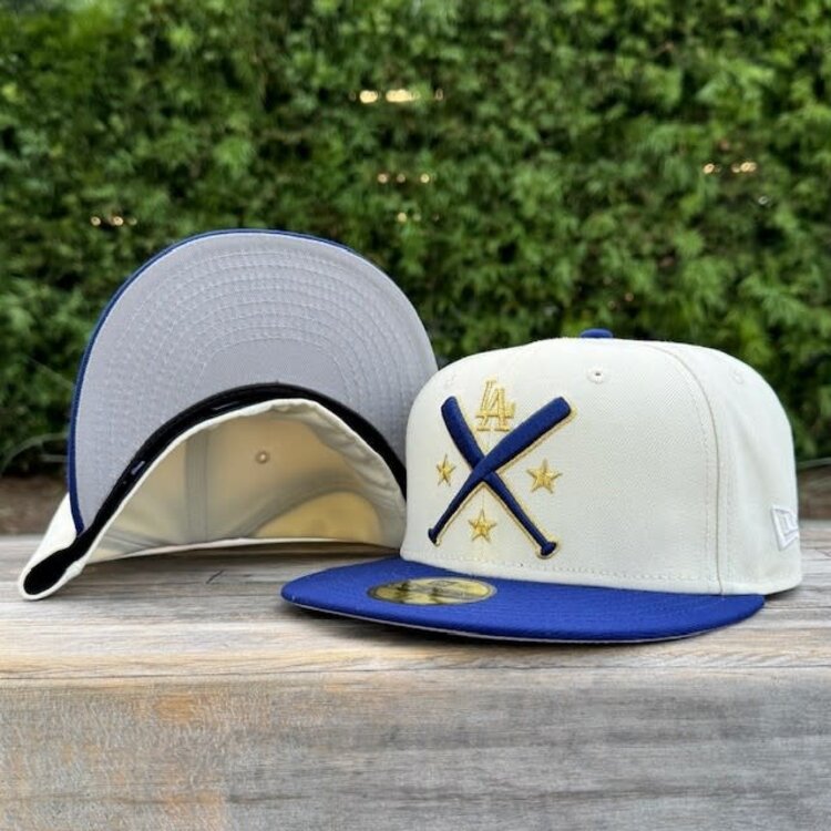 New Era LA Dodgers 2019 ASG Cross Bats Ivory/Royal