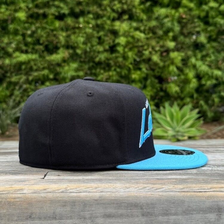 Mitchell and Ness Lakers 2T Script 2.0 Black/ Light Blue