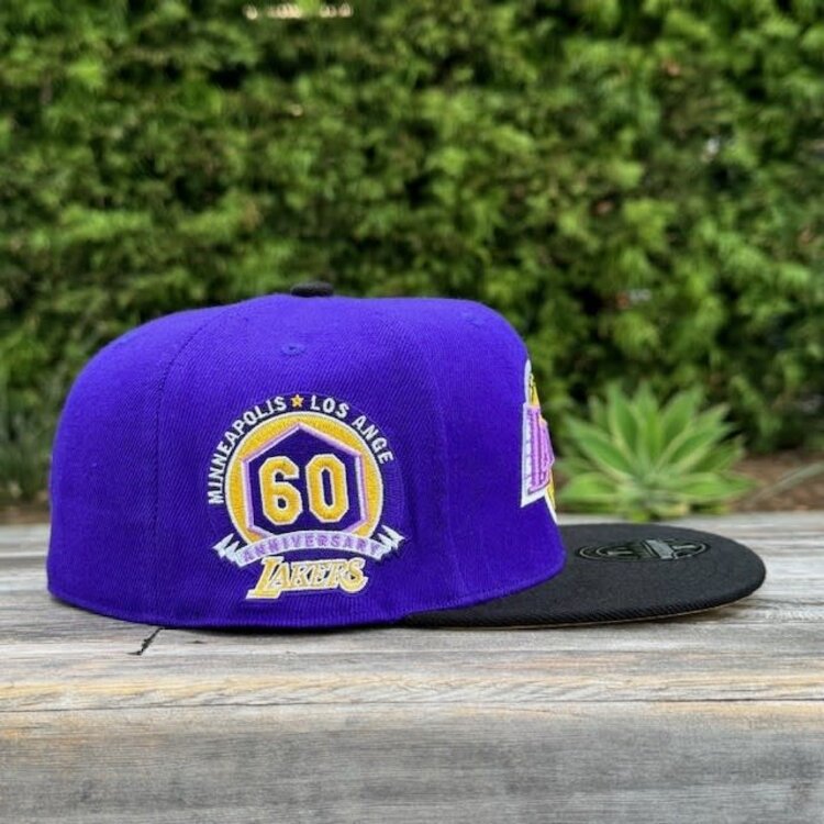 Mitchell and Ness Lakers 2T 60 Anniv Purple/ Black