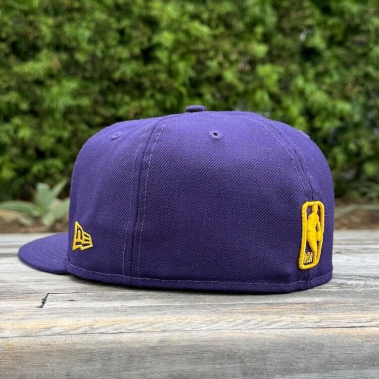 New Era Lakers Official Logo L Purple