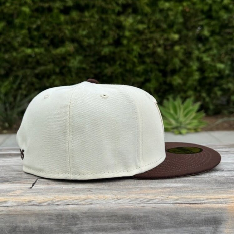 New Era Raiders Ivory/Brown Shield