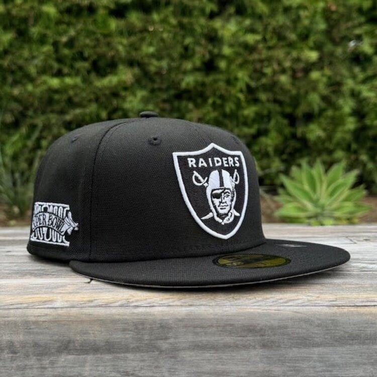 New Era Raiders Black White SB XVIII