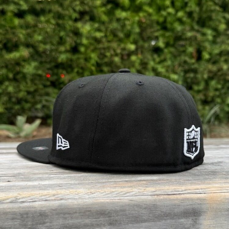 New Era Raiders Black White SB XVIII