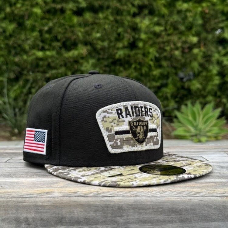 New Era Las Vegas Raiders New Era 2021 Salute to Service Fitted 5950