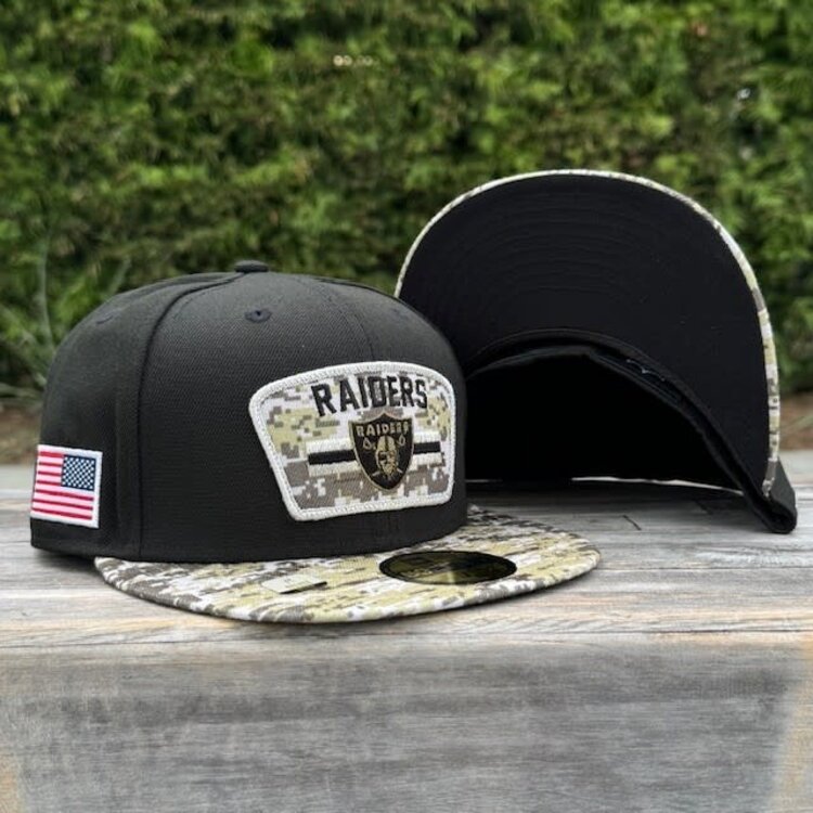 New Era Las Vegas Raiders New Era 2021 Salute to Service Fitted 5950
