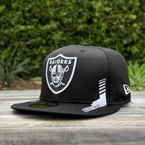 New Era Las Vegas Raiders 2021 NFL Sideline Home Black