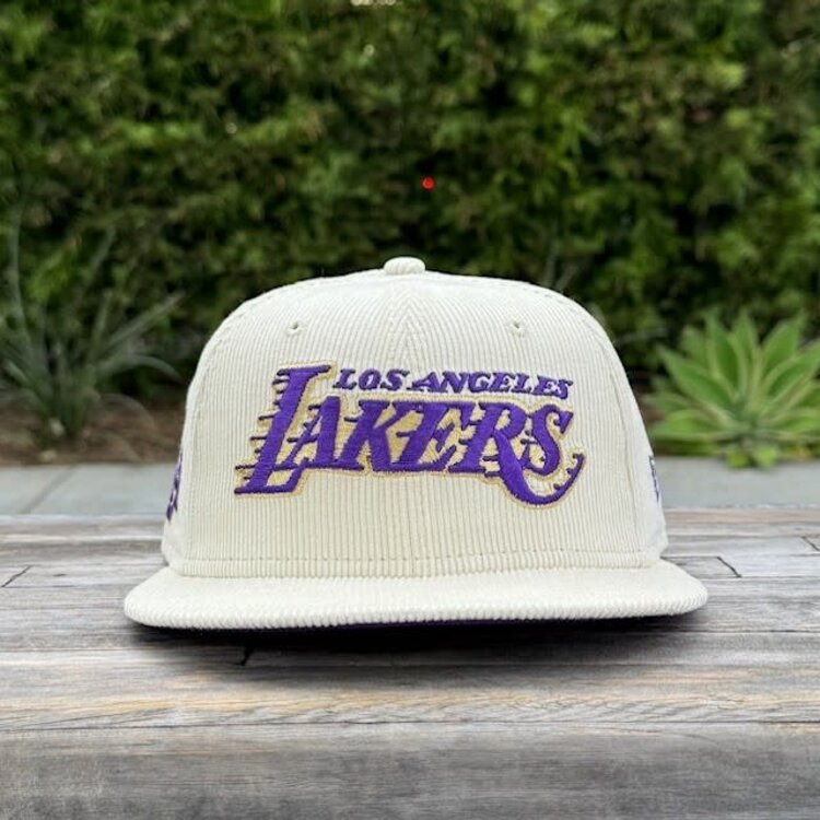 New Era Lakers Wordmark Ivory Cord
