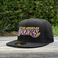 New Era Lakers Wordmark Black Team