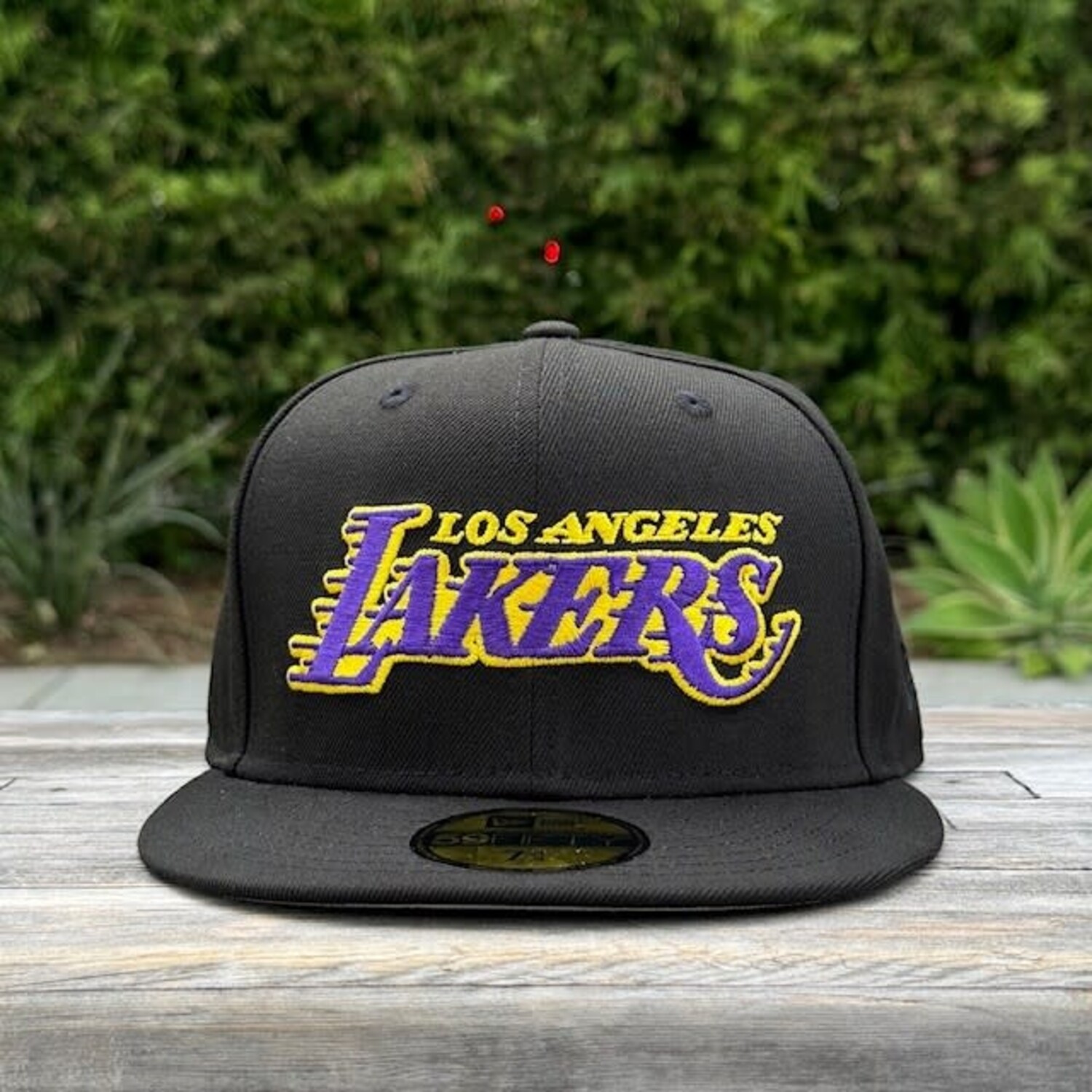 Lakers Wordmark Black Team - The Locker Room of Downey
