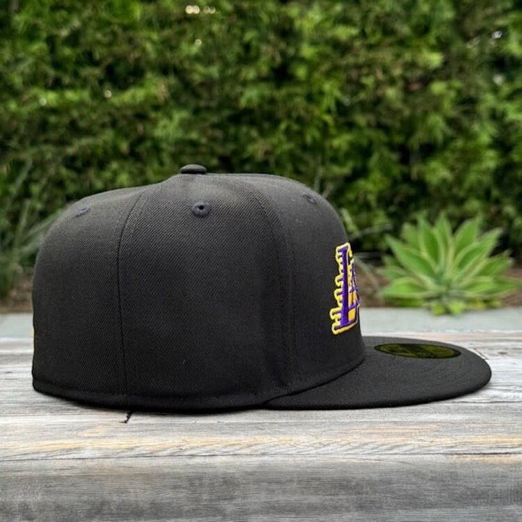 New Era Lakers Wordmark Black Team