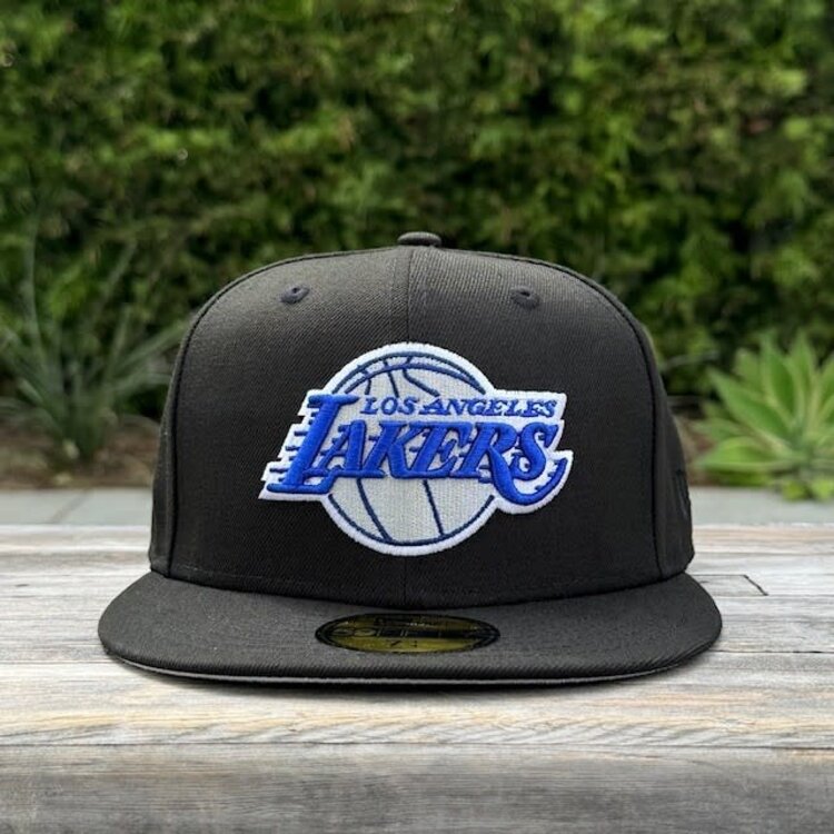 New Era Lakers Black Silver-Royal