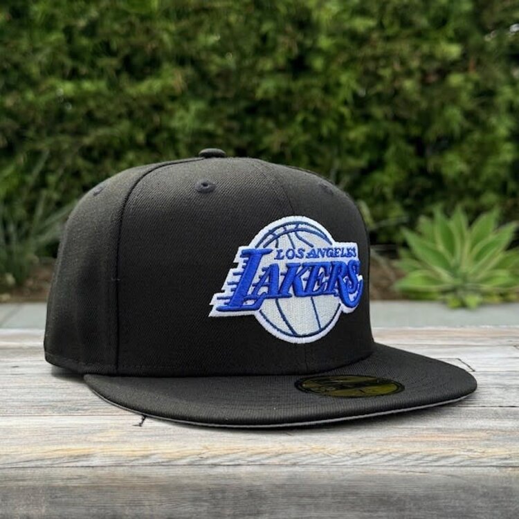 New Era Lakers Black Silver-Royal