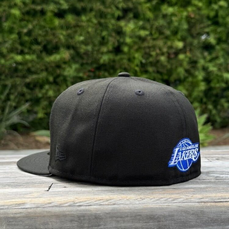 New Era Lakers Black Silver-Royal