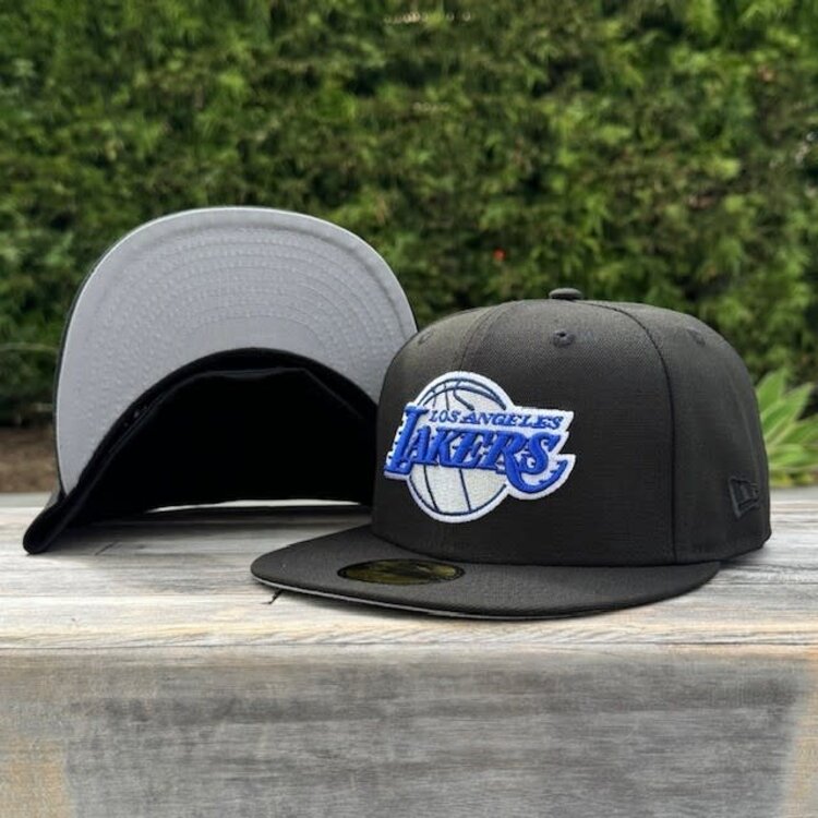 New Era Lakers Black Silver-Royal