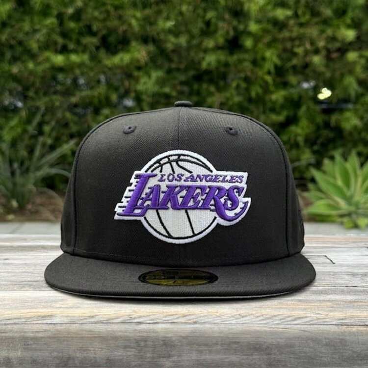New Era Lakers Black Silver-Purple