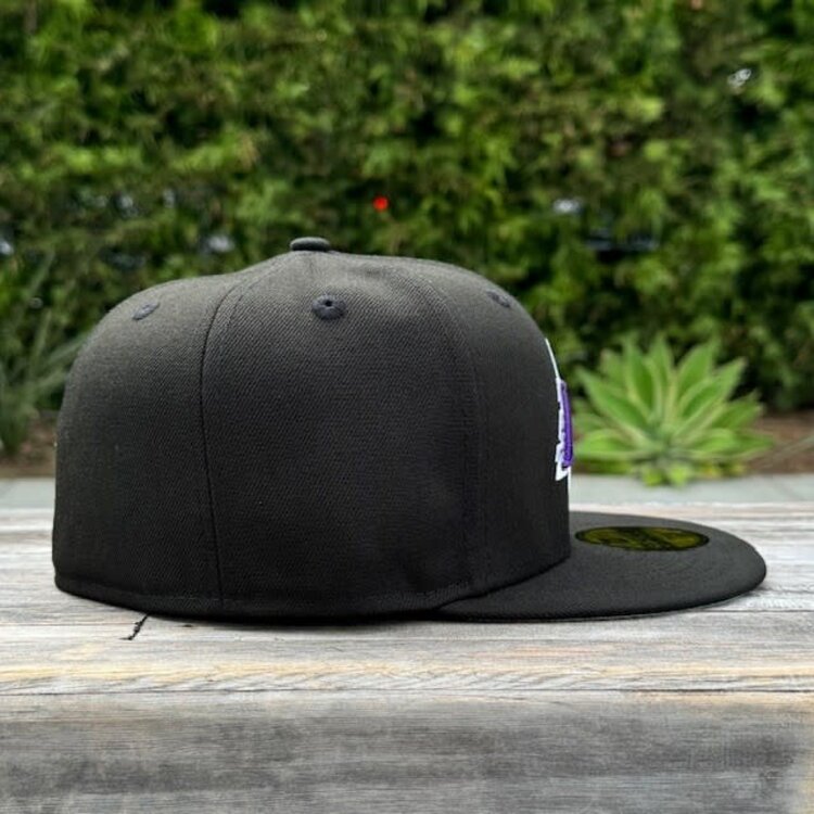 New Era Lakers Black Silver-Purple
