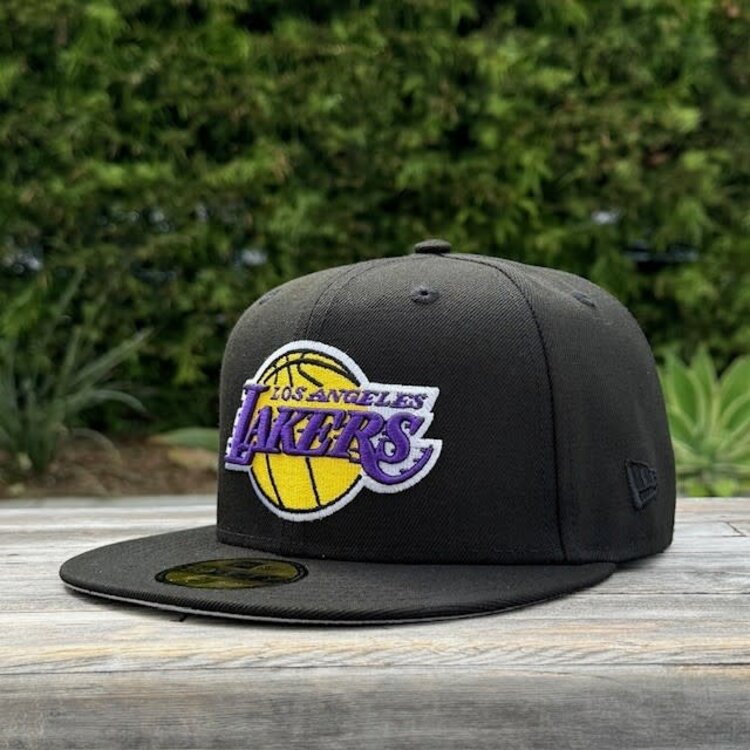 New Era Lakers Black Team Mexico Patch