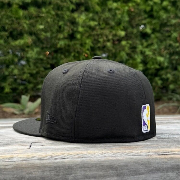 New Era Lakers Black Team Mexico Patch