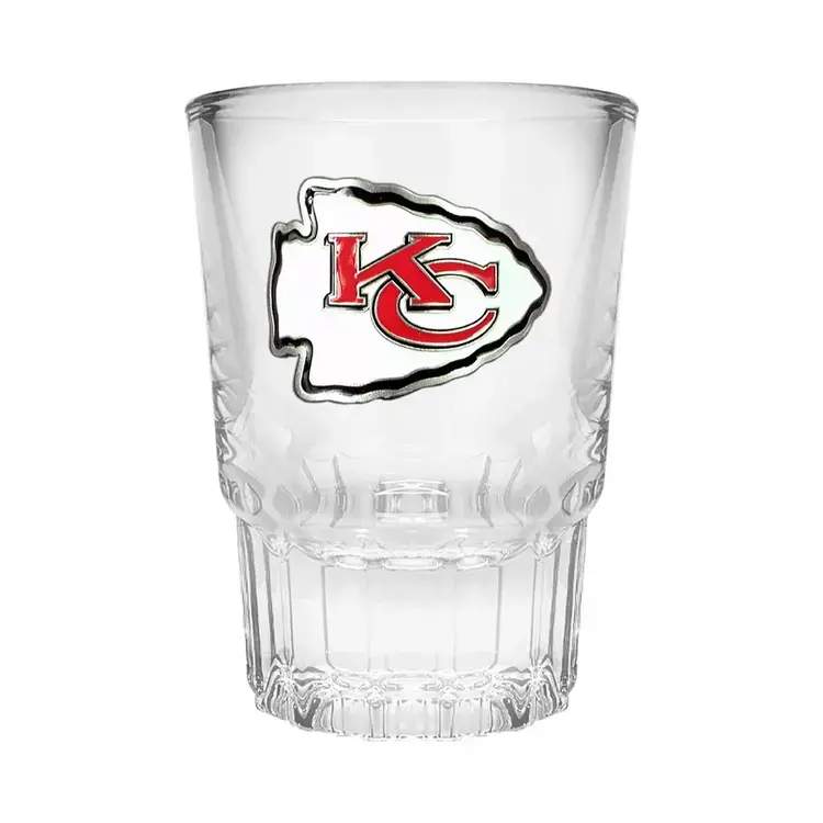 Great American Products PRISM Primary Logo 2oz Shot Glass - Chiefs