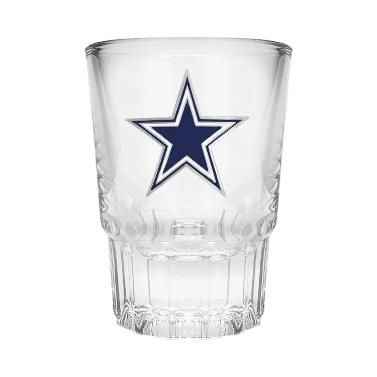 Great American Products PRISM Primary Logo 2oz Shot Glass - Cowboys