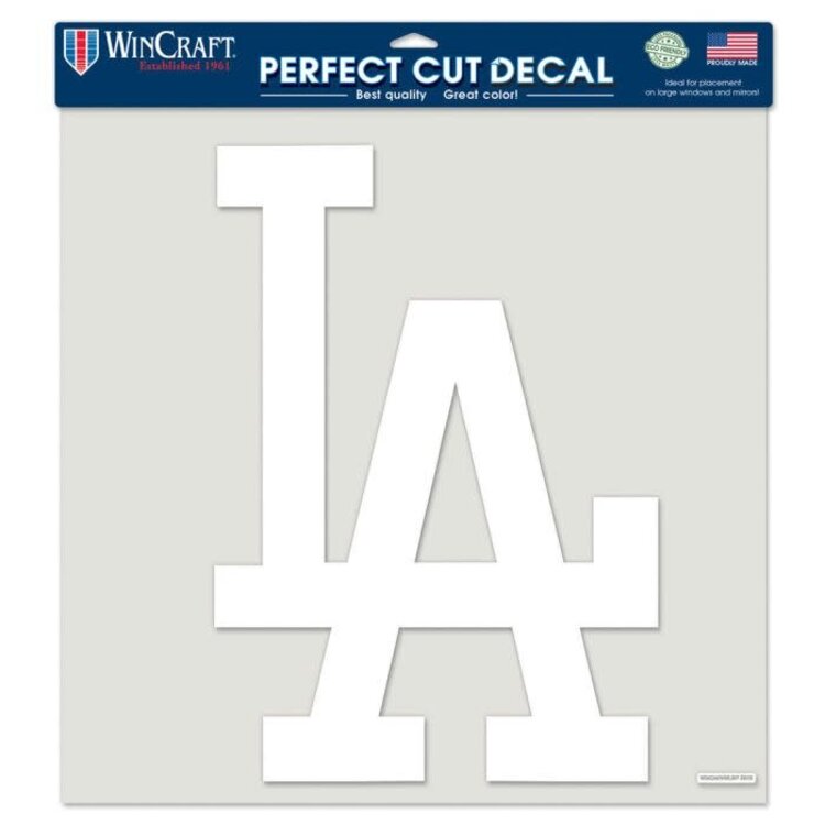 Wincraft Decal MLB Los Angeles Dodgers LA 17"x17"