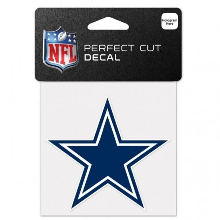 Wincraft Small Decal 4"x4" NFL Dallas Cowboys