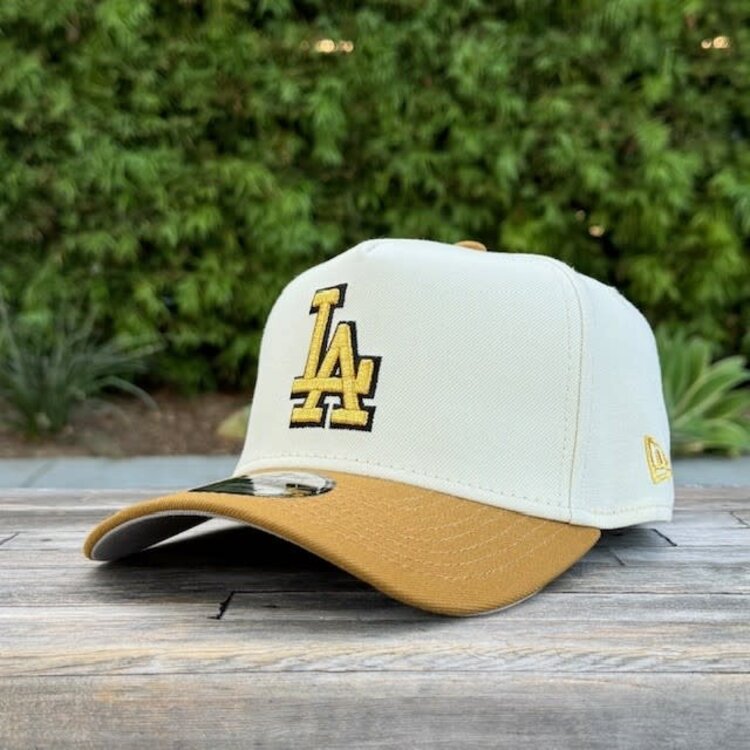 New Era LA Ivory/Gold 100th Anniv 940 A-Frame