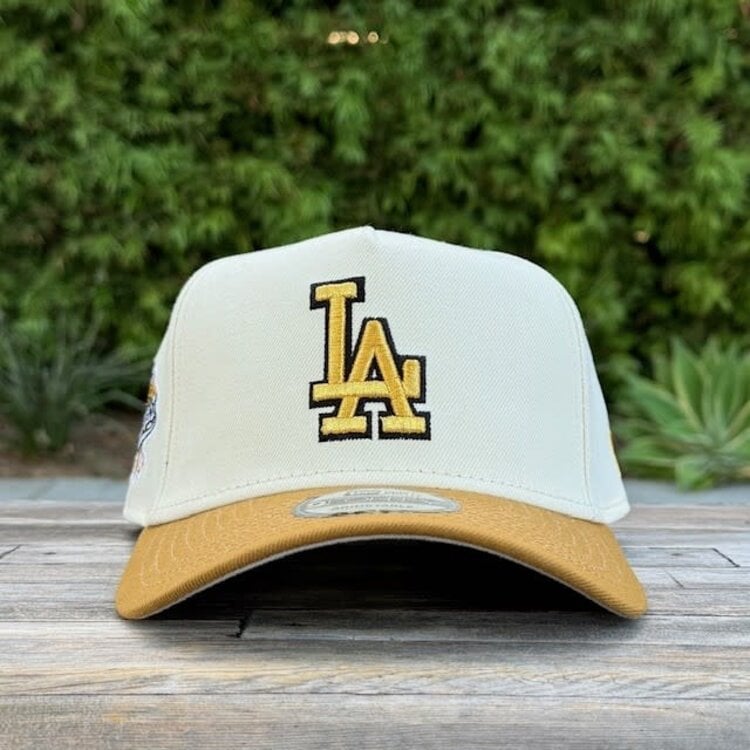 New Era LA Ivory/Gold 100th Anniv 940 A-Frame