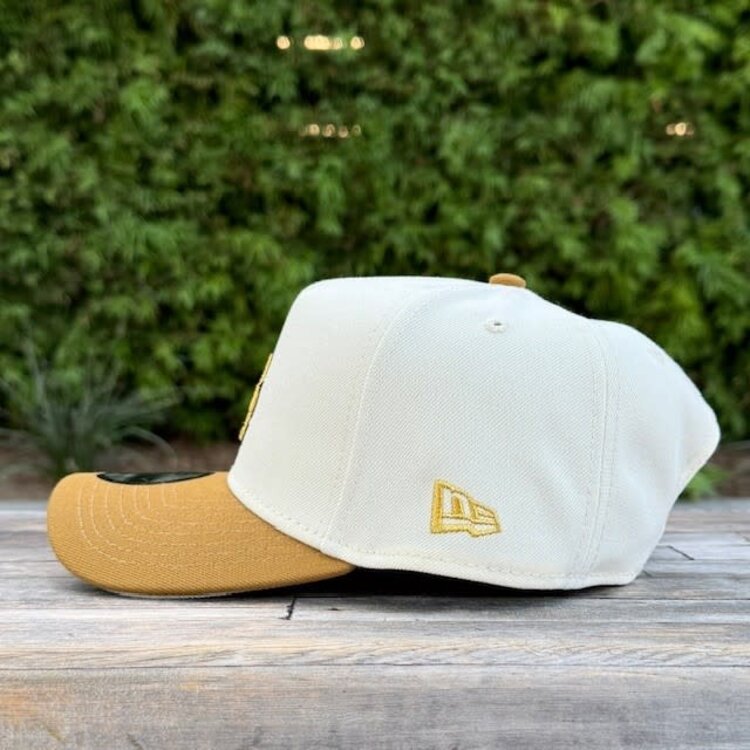 New Era LA Ivory/Gold 100th Anniv 940 A-Frame
