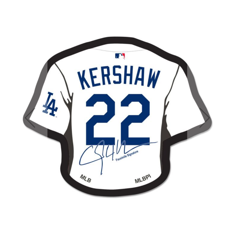 Wincraft Dodgers Kershaw Home Jersey Signature Pin