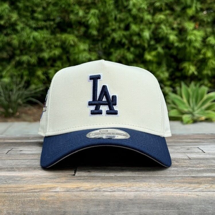 New Era LA Dodgers Ivory/Navy 50th Anniv Gray UV 940  A-Frame