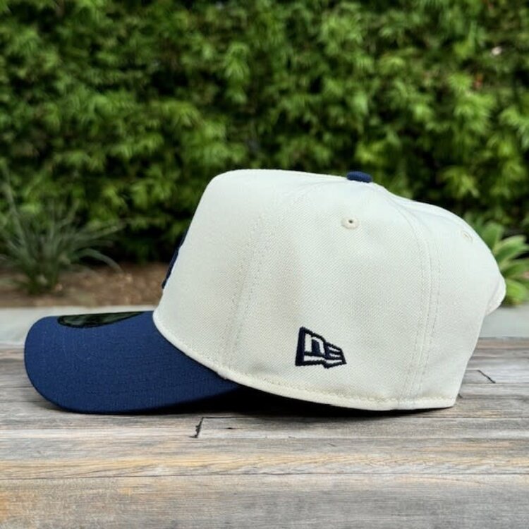 New Era LA Dodgers Ivory/Navy 50th Anniv Gray UV 940  A-Frame