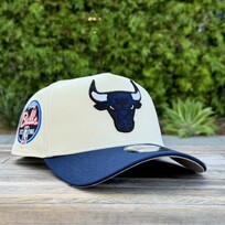 New Era Bulls Ivory/Navy Est. 1996 Gray UV 940 A-Frame