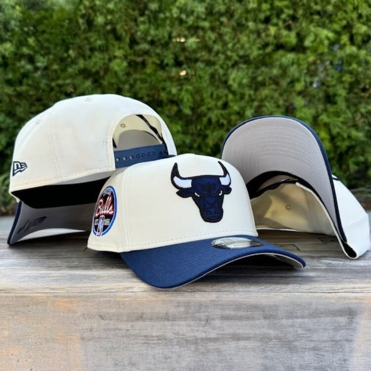 New Era Bulls Ivory/Navy Est. 1996 Gray UV 940 A-Frame