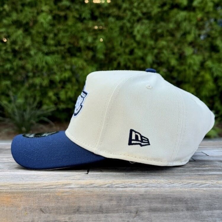 New Era Lakers Ivory/Navy NBA Trophy Gray UV 940  A-Frame