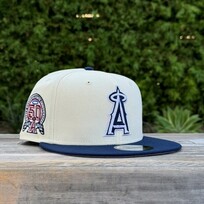 New Era Angels Ivory/ Navy 50th Anniv Gray UV 950
