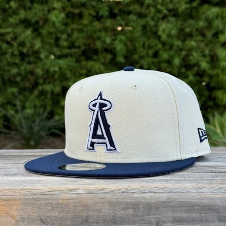 New Era Angels Ivory/ Navy 50th Anniv Gray UV 950