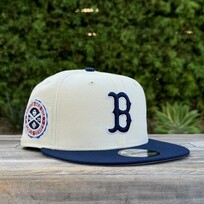 New Era Boston Ivory/ Navy 1915 WS Gray UV 950