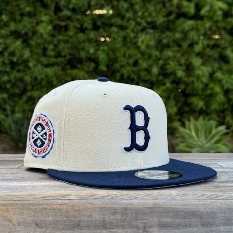 New Era Boston Ivory/ Navy 1915 WS Gray UV 950