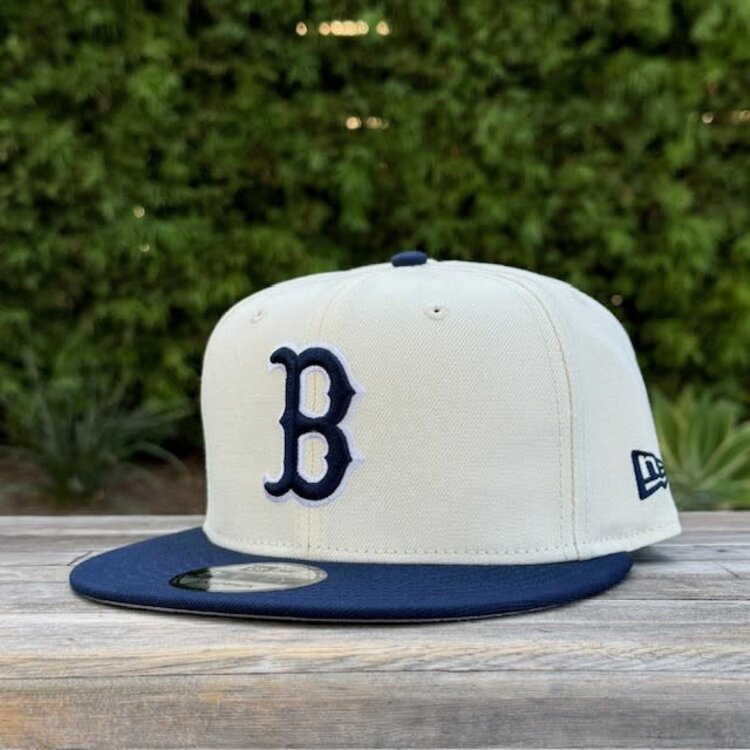 New Era Boston Ivory/ Navy 1915 WS Gray UV 950