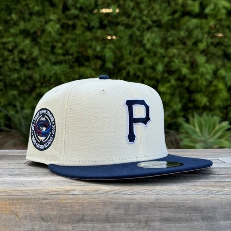 New Era Pirates Ivory/ Navy 30th Stadium Anniv Gray UV 950