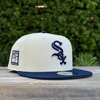 New Era White Sox Ivory/ Navy 95 Years Gray UV 950